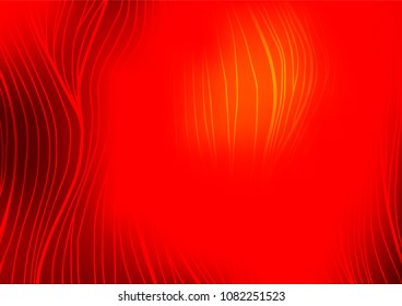Light Red vector abstract doodle pattern. Ethnic elegant natural pattern with gradient. Hand painted design for web, leaflet, textile.