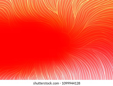 Light Red vector abstract doodle texture. Glitter abstract illustration with doodles and Zen tangles. Hand painted design for web, leaflet, textile.