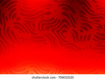 Light Red vector abstract doodle background. Modern geometrical abstract illustration with doodles. The textured pattern can be used for website.