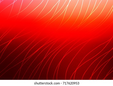 Light Red vector abstract doodle texture. Colorful abstract illustration with lines in Asian style. Hand painted design for web, leaflet, textile.