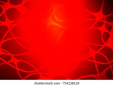 Light Red vector abstract doodle texture. Geometric doodle illustration in Origami style with gradient. The elegant pattern can be used as a part of a brand book.