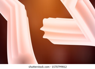 Light Red vector abstract layout. An elegant bright illustration with gradient. Completely new design for your business.