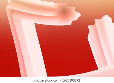 Light Red vector abstract layout. Colorful abstract illustration with gradient. New style design for your brand book.
