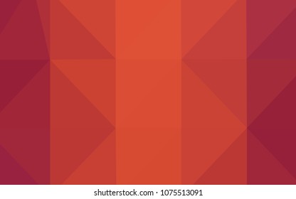 Light Red vector abstract mosaic background. Creative illustration in halftone style with gradient. Brand-new design for your business.