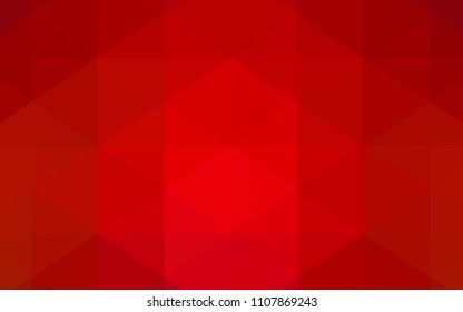 Light Red vector abstract mosaic backdrop. Colorful illustration in abstract style with gradient. That pattern can be used as a part of a brand book.