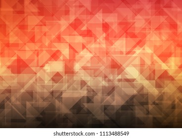 Light Red vector abstract mosaic abstract mosaic. Brand new colored illustration in blurry style with gradient. The textured pattern can be used for background.