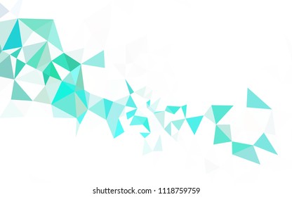 Light Red vector abstract mosaic background. A completely new color illustration in a polygonal style. Pattern for a brand book's backdrop.