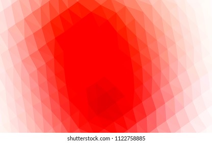 Light Red vector abstract mosaic pattern. Glitter abstract illustration with an elegant design. The elegant pattern can be used as part of a brand book.