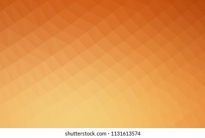 Light Red vector abstract mosaic background. Brand new colored illustration in blurry style with gradient. The polygonal design can be used for your web site.