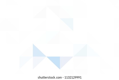 Light Red vector abstract mosaic pattern. Polygonal abstract illustration with gradient. Polygonal design for your web site.