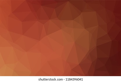 Light Red vector abstract mosaic pattern. Brand new colored illustration in blurry style with gradient. Brand new design for your business.