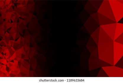 Light Red vector abstract mosaic backdrop. A completely new color illustration in a vague style. The elegant pattern can be used as part of a brand book.