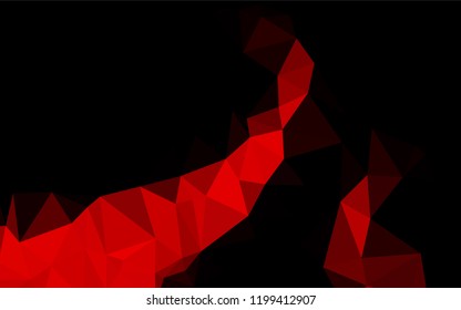 Light Red vector abstract mosaic backdrop. An elegant bright illustration with gradient. A completely new template for your business design.