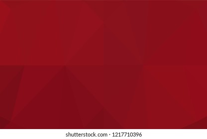 Light Red vector abstract mosaic backdrop. Glitter abstract illustration with an elegant design. A completely new design for your business.