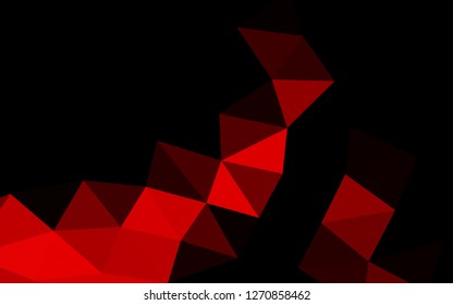 Light Red vector abstract mosaic abstract mosaic. A completely new color illustration in a vague style. Brand new style for your business design.