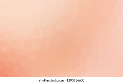 Light Red vector abstract mosaic backdrop. Modern geometrical abstract illustration with gradient. Brand new style for your business design.