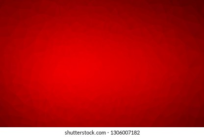 Light Red vector abstract mosaic background. Brand new colorful illustration in with gradient. Completely new design for your business.