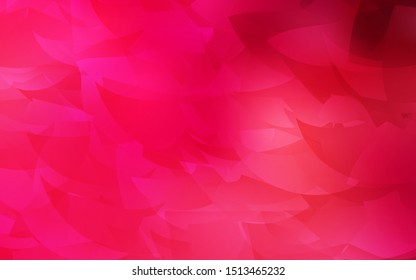 Light Red vector abstract mosaic backdrop. Colorful abstract illustration with triangles. Template for cell phone's backgrounds.