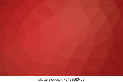 Light Red vector abstract mosaic background. Brand new colorful illustration in with gradient. Completely new design for your business.
