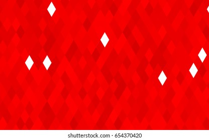 Light Red vector abstract mosaic background. An elegant bright illustration with gradient. The completely new template can be used for your brand book.