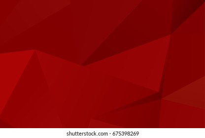 Light Red vector abstract mosaic pattern. Shining colored illustration in a brand-new style. A new texture for your design.