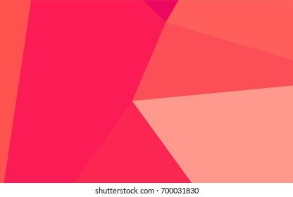 Light Red vector abstract mosaic background. Shining colored illustration in a brand-new style. A completely new template for your business design.
