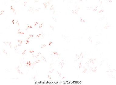 Light Red vector abstract pattern with leaves. An elegant bright illustration with leaves in Natural style. Pattern for heads of websites, designs.