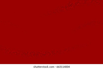 Light Red vector abstract pattern with circles. Geometry template for your business design. Background with colored spheres.