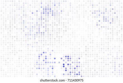 Light Red vector abstract pattern with circles. Geometry template for your business design. Background with colored spheres.