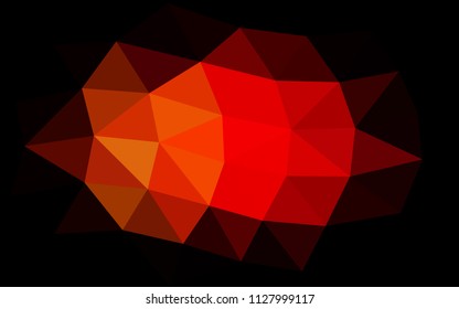 Light Red vector abstract polygonal abstract polygonal. Shining colored illustration in a Brand new style. Brand new design for your business.