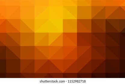 Light Red vector abstract polygonal background. Creative geometric illustration in Origami style with gradient. Brand new design for your business.