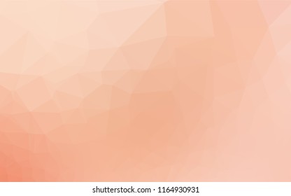 Light Red vector abstract polygonal layout. Shining colored illustration in a Brand new style. The completely new template can be used for your brand book.