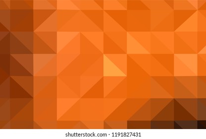 Light Red vector abstract polygonal pattern. Colorful illustration in abstract style with triangles. Textured pattern for your backgrounds.