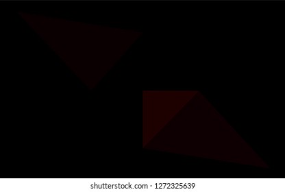 Light Red vector abstract polygonal texture. Colorful illustration in abstract style with gradient. The elegant pattern can be used as part of a brand book.