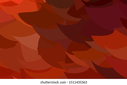 Light Red vector abstract polygonal pattern. Colorful illustration in polygonal style with gradient. Brand new design for your business.