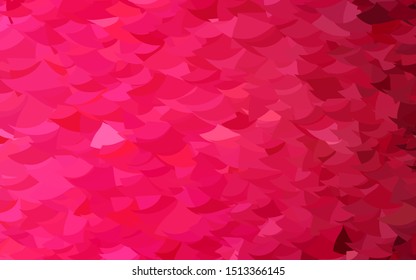 Light Red vector abstract polygonal pattern. Elegant bright polygonal illustration with gradient. Brand new design for your business.