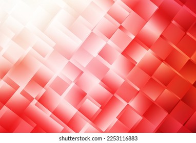Light Red vector abstract polygonal background. A sample with polygonal shapes. A completely new design for your leaflet.