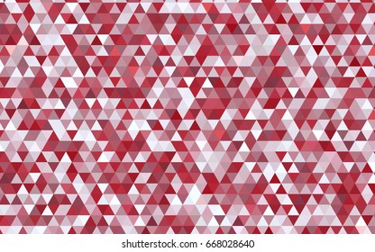 Light Red vector abstract polygonal background. Glitter abstract illustration with an elegant design. A completely new template for your business design.