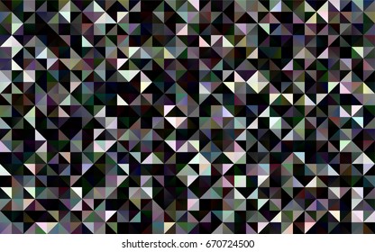 Light Red vector abstract polygonal pattern. Glitter abstract illustration with an elegant design. A new texture for your design.