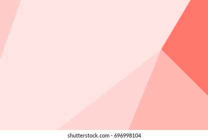 Light Red vector abstract polygonal background. Creative geometric illustration in Origami style with gradient. Triangular pattern for your business design.