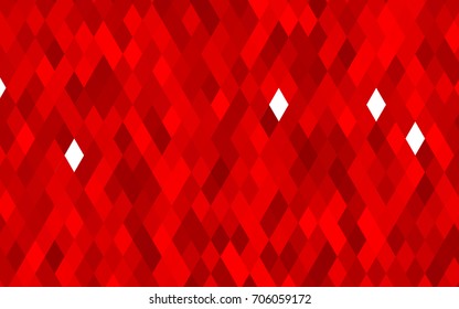 Light Red vector abstract polygonal template. Shining illustration, which consist of triangles. A new texture for your design.