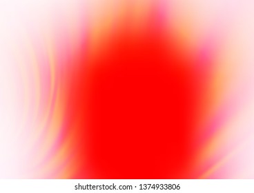 Light Red vector abstract template. Colorful illustration in abstract style with gradient. The background for your creative designs.