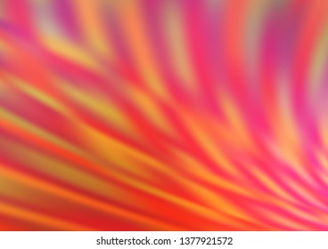 Light Red vector abstract template. A vague abstract illustration with gradient. Brand new style for your business design.