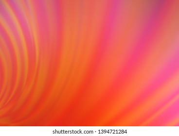 Light Red vector abstract template. Modern geometrical abstract illustration with gradient. The elegant pattern for brand book.