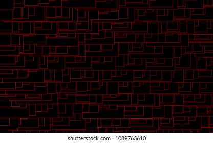 Light Red vector abstract textured polygonal background. Blurry rectangular design. The pattern with repeating rectangles can be used for background.