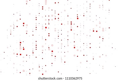 Light Red vector abstract textured polygonal background. Blurry rectangular design. The pattern with repeating rectangles can be used for background.