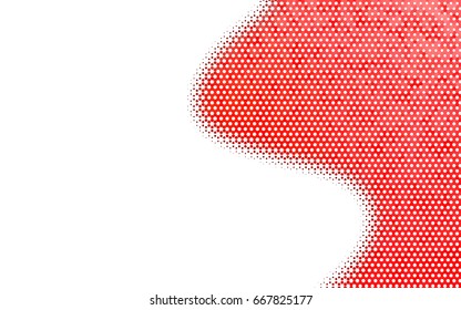 Light Red vector abstract textured polygonal background. Brand-new blurry hexagonal design. Pattern can be used for background.