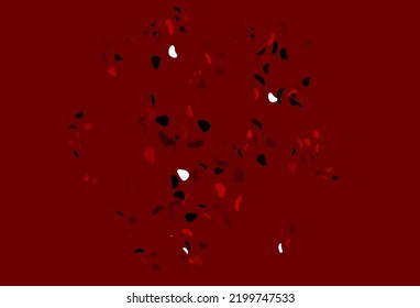 Light Red vector backdrop with abstract shapes. Simple colorful illustration with abstract gradient shapes. Modern design for your business card.