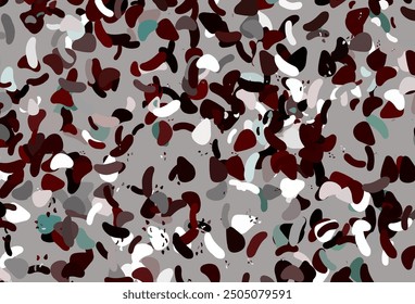 Light Red vector backdrop with abstract shapes. Simple colorful illustration with abstract gradient shapes. Simple design for your web site.