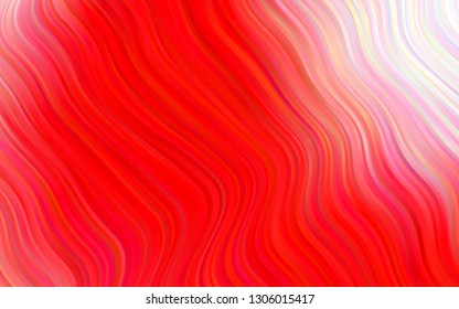 Light Red vector backdrop with bent lines. Geometric illustration in marble style with gradient.  Marble design for your web site.